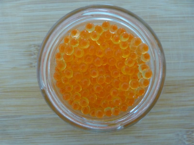 Oeufs de truite préparés