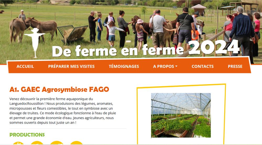 Venez découvrir la première ferme aquaponique du Languedoc-Roussillon !