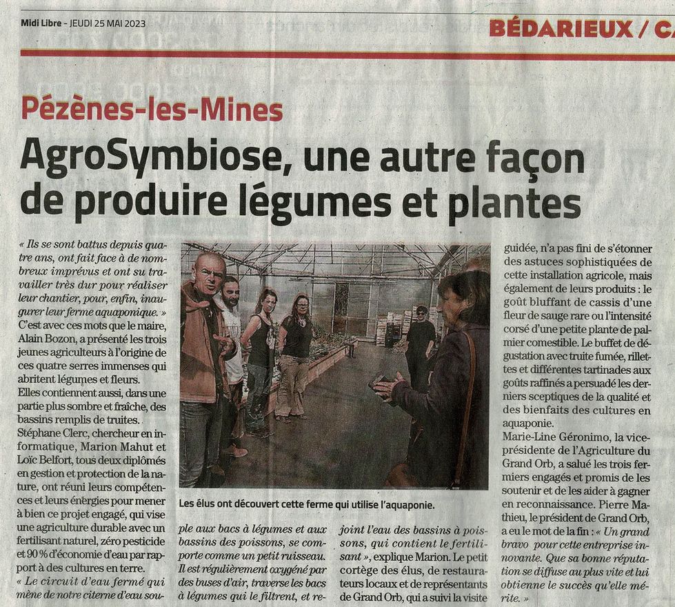 AgroSymbiose, une autre façon de produire légumes et plantes